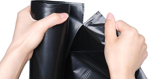 40-45 Gallon Heavy-Duty Trash Bags (100 Pack, Black)