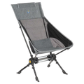 Ergonomic Portable ComPack Rocker - Outdoor Rocking Chairs with Dynamic Comfort Edge - Heathered Pewter