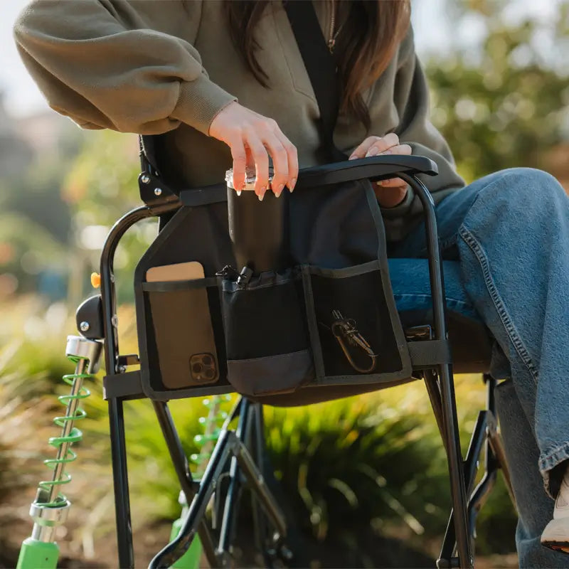 Foldable Adjustable Rocker - Rocker Chair for Camping & Lawns Detail