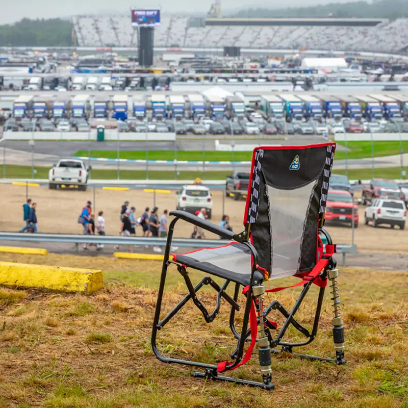 Foldable Adjustable Rocker - Rocker Chair for Camping & Lawns Detail