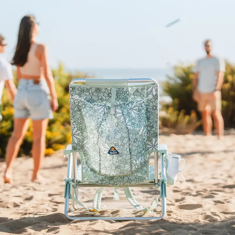 Ultra-Comfortable Backpack Beach Chair - Rocker Chair for Camping & Lawns Detail
