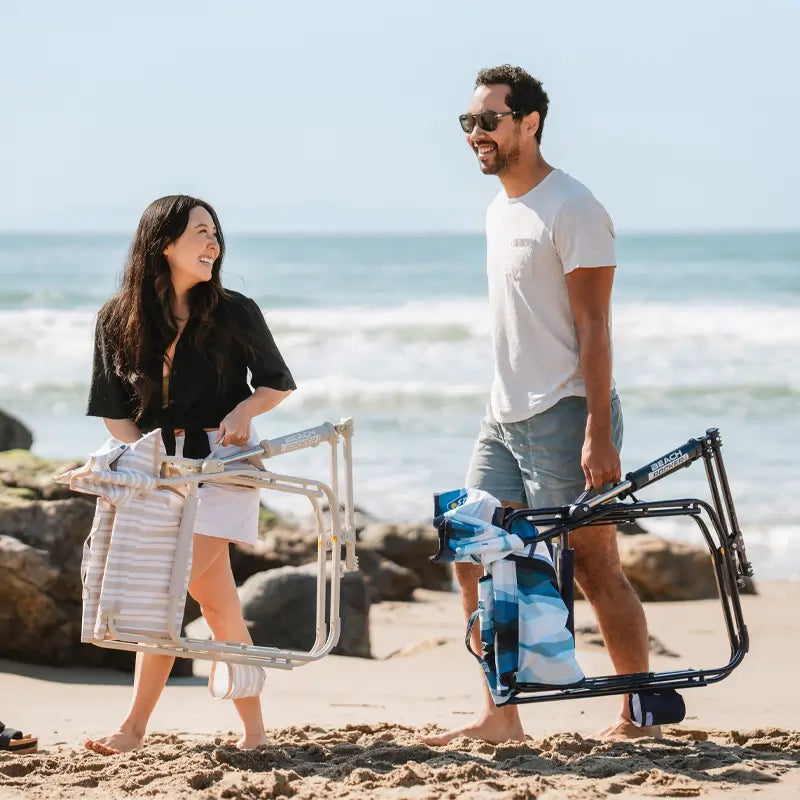 Ergonomic Portable Beach Rocker - Outdoor Rocking Chairs with Dynamic Comfort Edge Detail