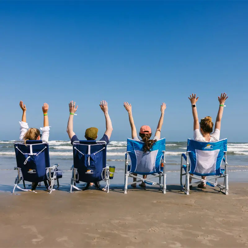 Ergonomic Portable Beach Rocker - Outdoor Rocking Chairs with Dynamic Comfort Edge Detail