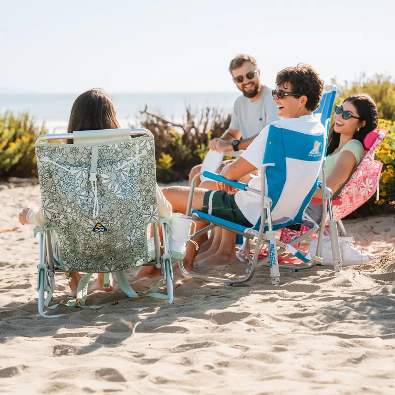 Ergonomic Portable Beach Rocker - Outdoor Rocking Chairs with Dynamic Comfort Edge Detail