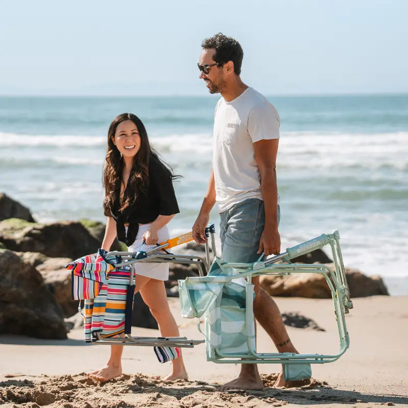 Ergonomic Portable Beach Rocker - Outdoor Rocking Chairs with Dynamic Comfort Edge Detail