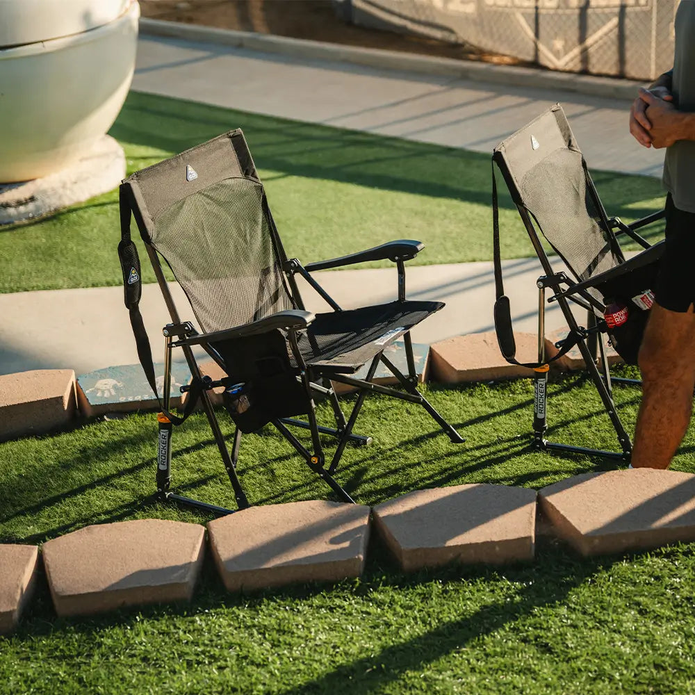 Premium All-Weather BreezeRocker - Outdoor Rocking Chairs with Dynamic Comfort Edge Detail