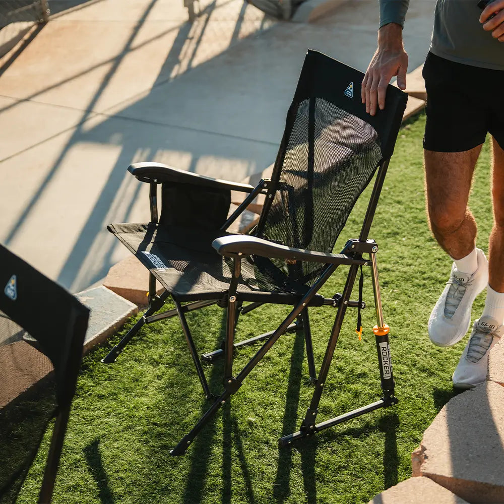 Premium All-Weather BreezeRocker - Outdoor Rocking Chairs with Dynamic Comfort Edge Detail