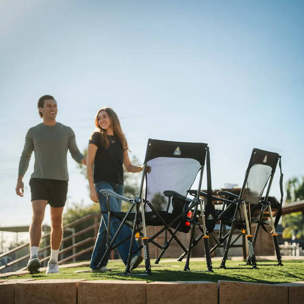 Premium All-Weather BreezeRocker - Outdoor Rocking Chairs with Dynamic Comfort Edge Detail