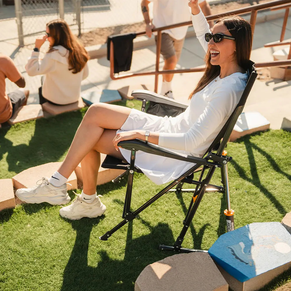 Premium All-Weather BreezeRocker - Outdoor Rocking Chairs with Dynamic Comfort Edge Detail