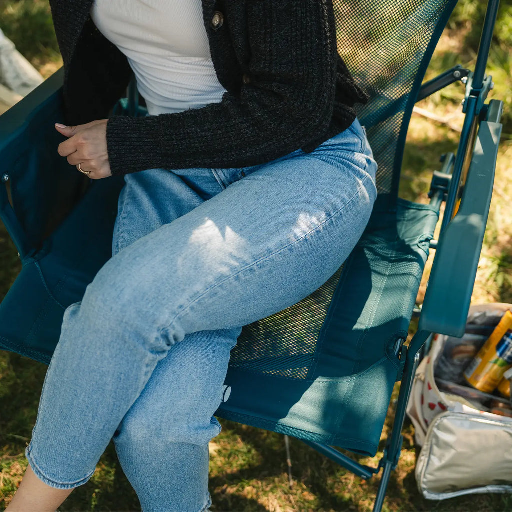 Premium All-Weather BreezeRocker - Outdoor Rocking Chairs with Dynamic Comfort Edge Detail