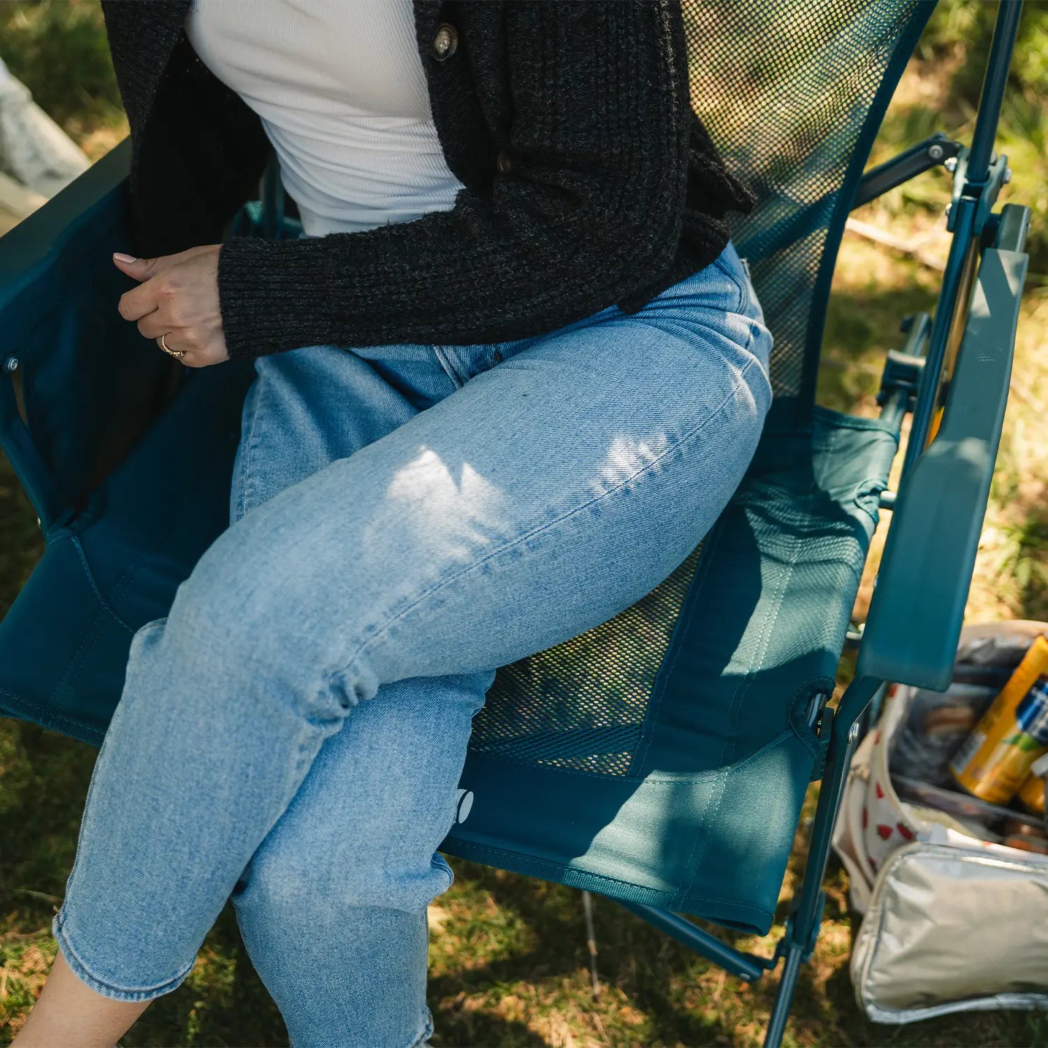 Premium All-Weather BreezeRocker - Outdoor Rocking Chairs with Dynamic Comfort Edge Detail