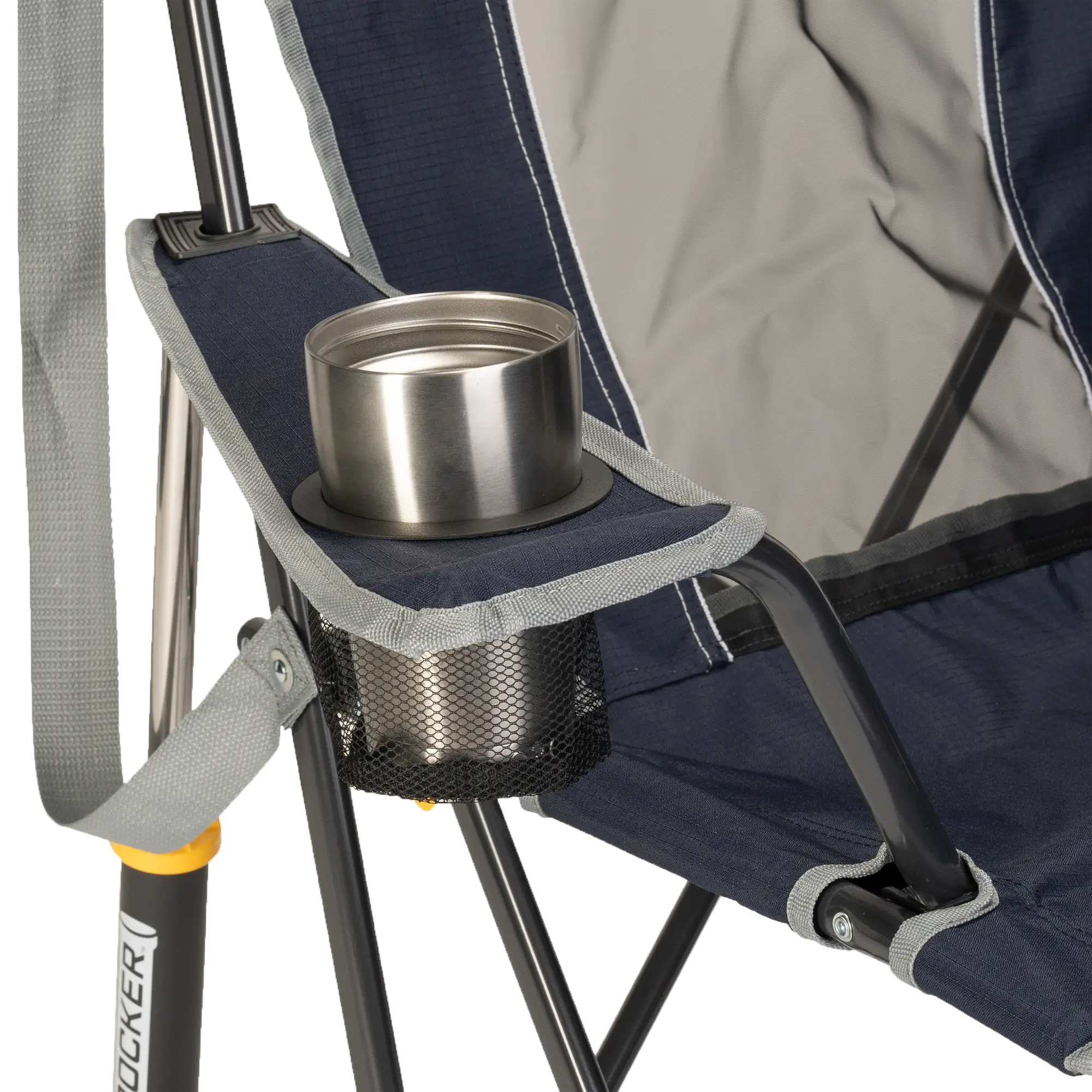 Heavy Duty Comfort Pro Rocker - Outdoor Rocking Chairs with Dynamic Comfort Edge Detail
