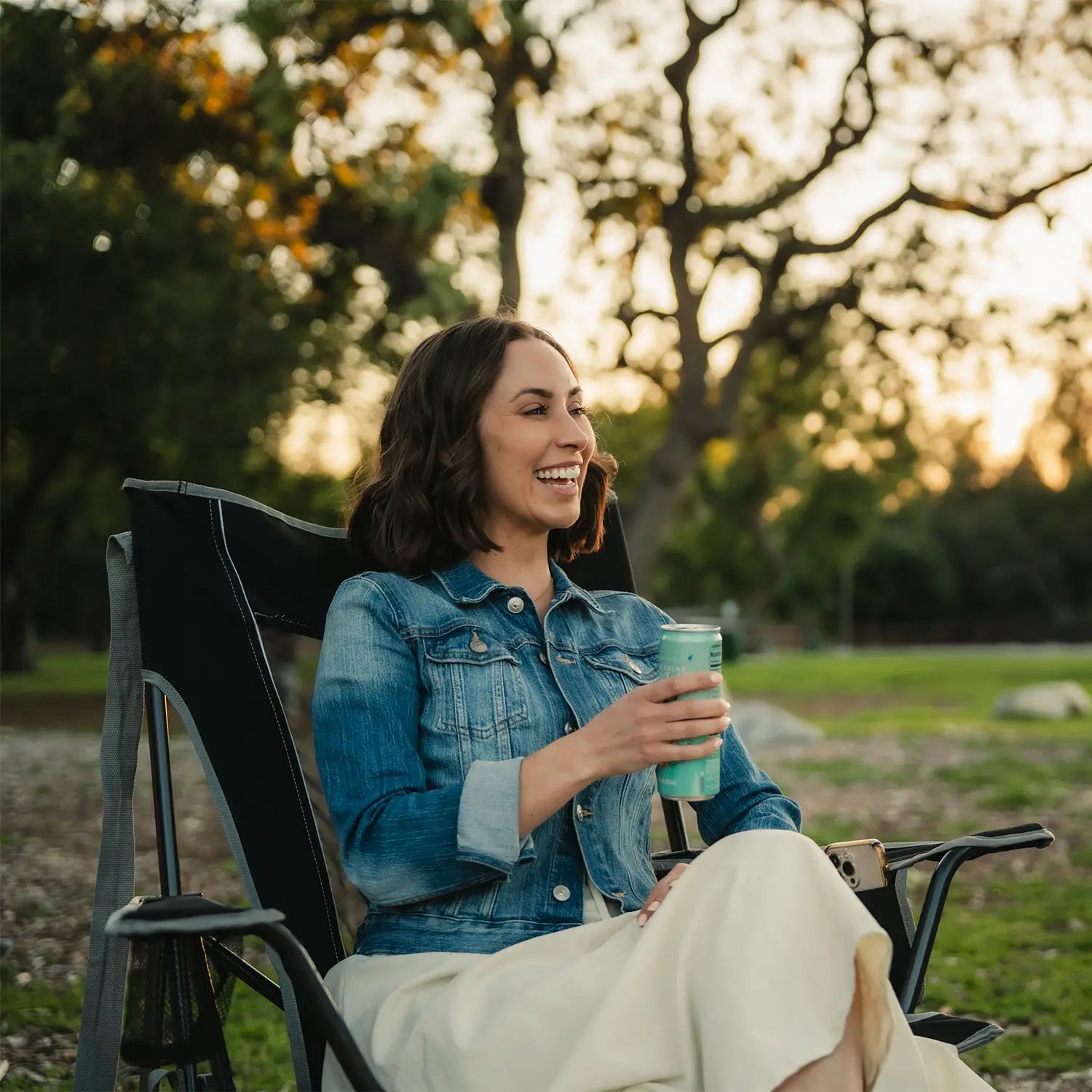 Heavy Duty Comfort Pro Rocker - Outdoor Rocking Chairs with Dynamic Comfort Edge Detail