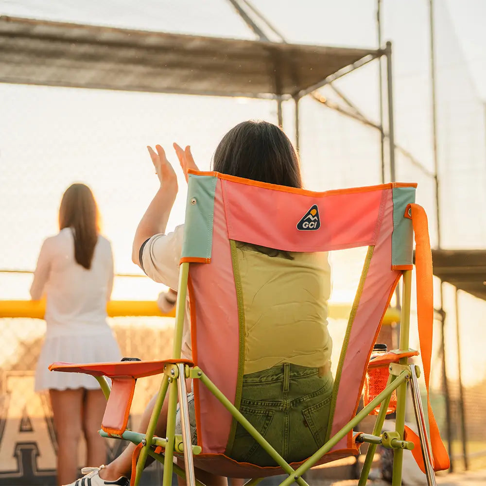 Heavy Duty Comfort Pro Rocker - Outdoor Rocking Chairs with Dynamic Comfort Edge Detail