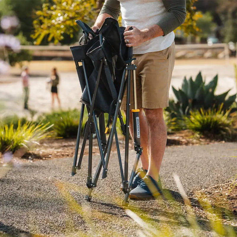 Ergonomic Portable Comfort Pro Rocker XL - Folding Rocking Chair - Perfect for Tailgating Detail