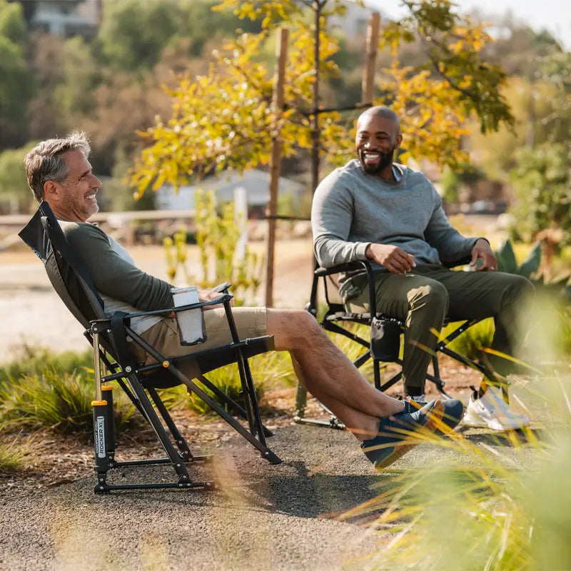 Ergonomic Portable Comfort Pro Rocker XL - Folding Rocking Chair - Perfect for Tailgating Detail