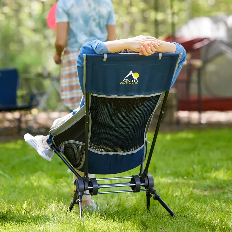 Ergonomic Portable ComPack Rocker - Outdoor Rocking Chairs with Dynamic Comfort Edge Detail