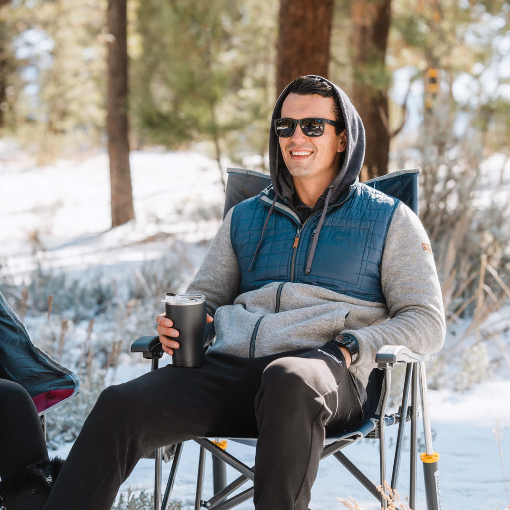 Ergonomic Portable RoadTrip Rocker - Rocker Chair for Camping & Lawns Detail