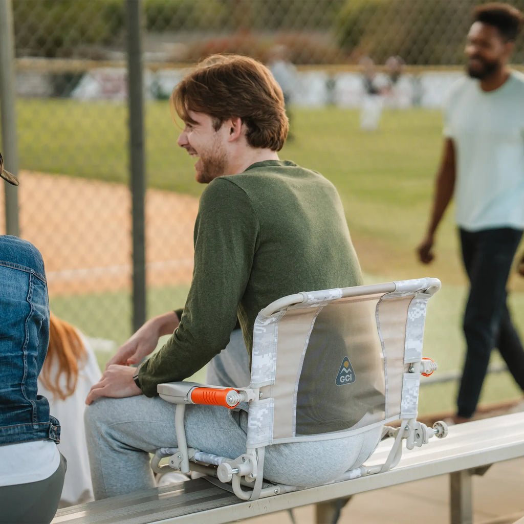 Ultra-Comfortable Stadium Rock-Cliner - Folding Rocking Chair - Perfect for Tailgating Detail