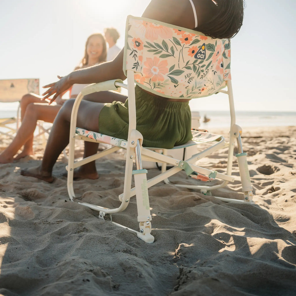 Premium All-Weather Grab & Go Rocker - Rocker Chair for Camping & Lawns Detail