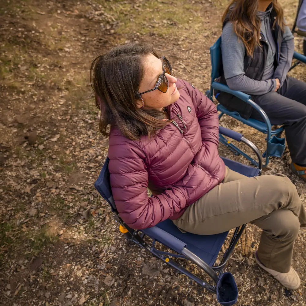 Premium All-Weather Grab & Go Rocker - Rocker Chair for Camping & Lawns Detail