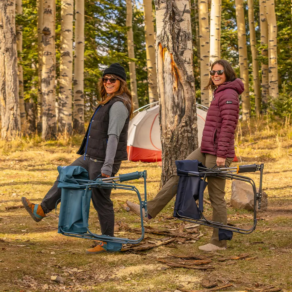 Premium All-Weather Grab & Go Rocker - Rocker Chair for Camping & Lawns Detail