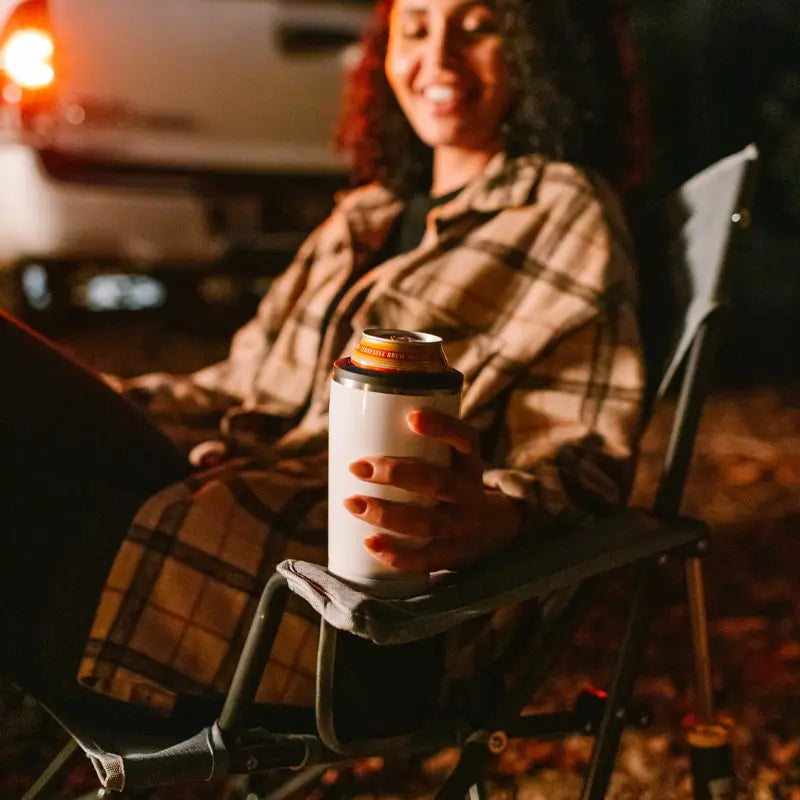 Foldable Kickback Rocker - Camp Rocker Chair for Fishing & Beach Trips Detail