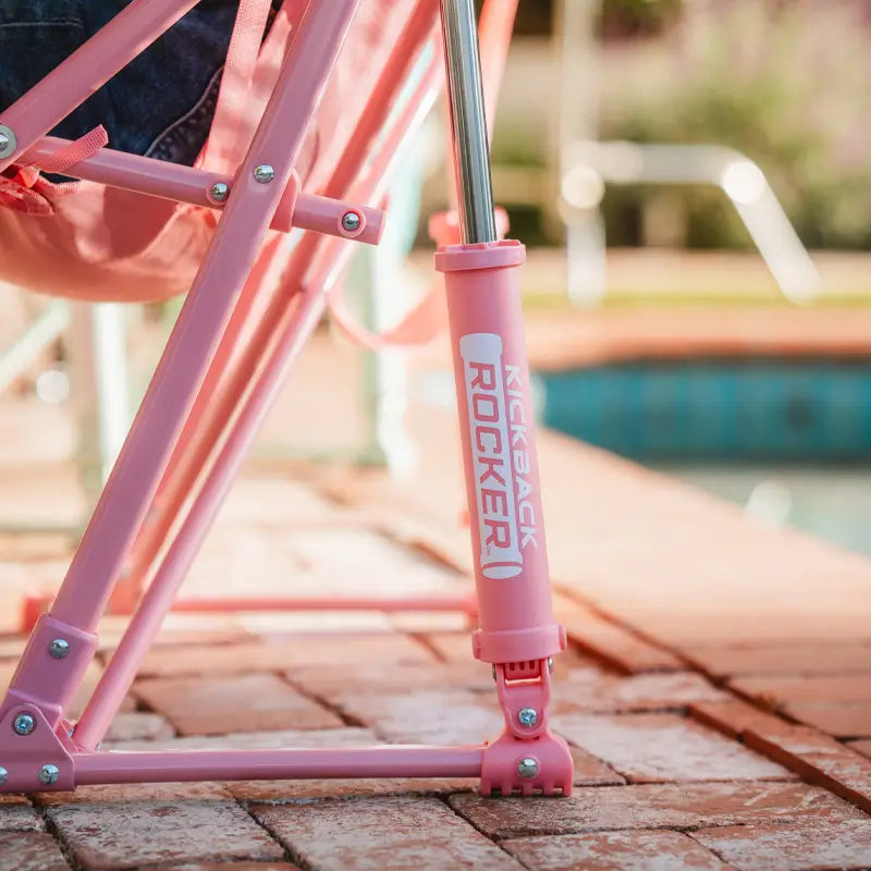 Foldable Kickback Rocker - Camp Rocker Chair for Fishing & Beach Trips Detail