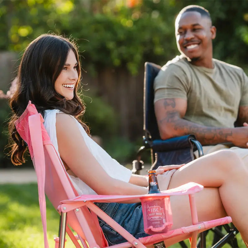 Foldable Kickback Rocker - Camp Rocker Chair for Fishing & Beach Trips Detail