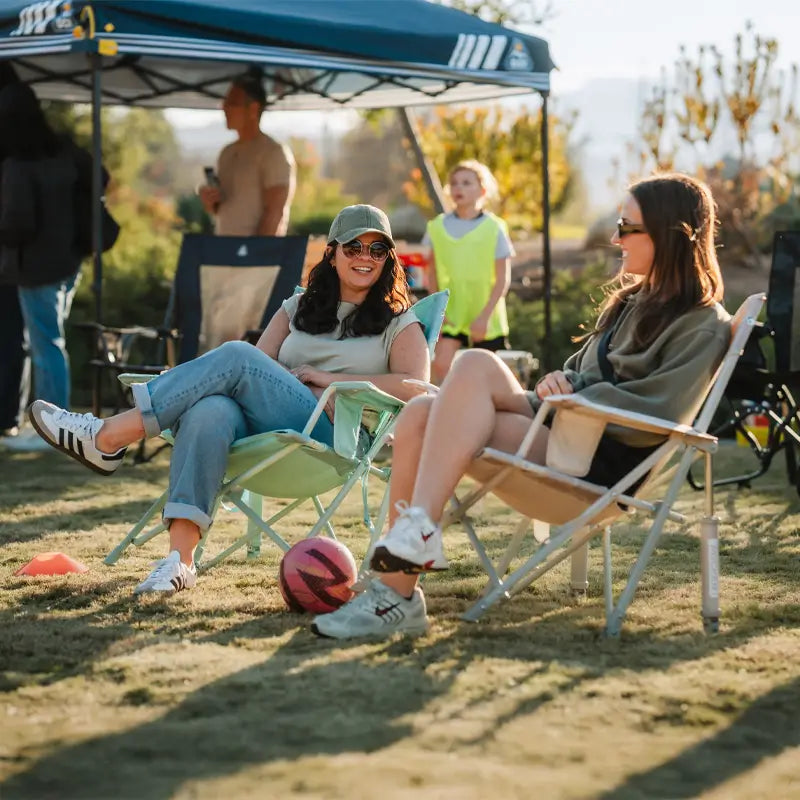 Foldable Kickback Rocker - Camp Rocker Chair for Fishing & Beach Trips Detail