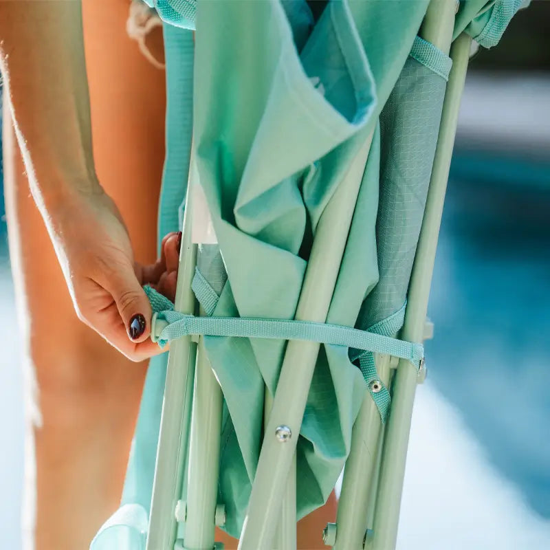 Foldable Kickback Rocker - Camp Rocker Chair for Fishing & Beach Trips Detail