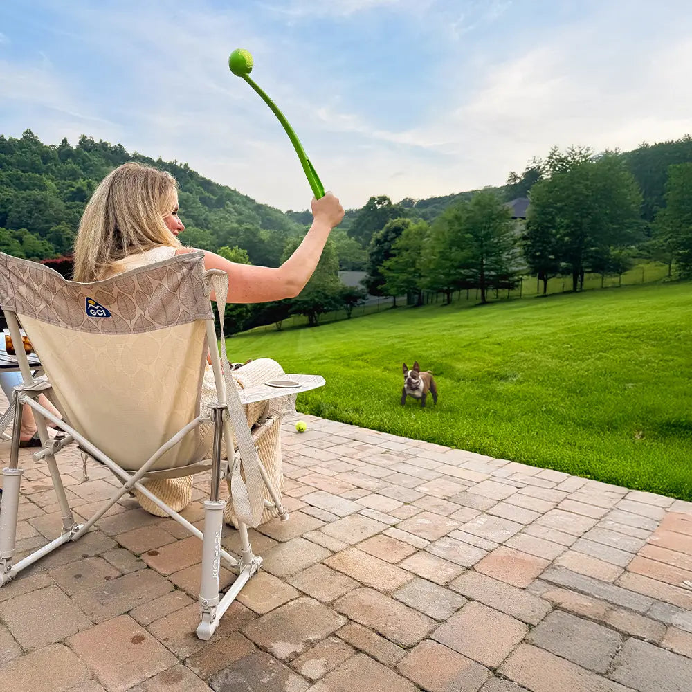 Foldable Kickback Rocker - Camp Rocker Chair for Fishing & Beach Trips Detail