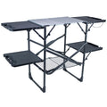 Compact Slim-Fold Cook Station - Portable Camp Kitchen Table Counter - Default Title