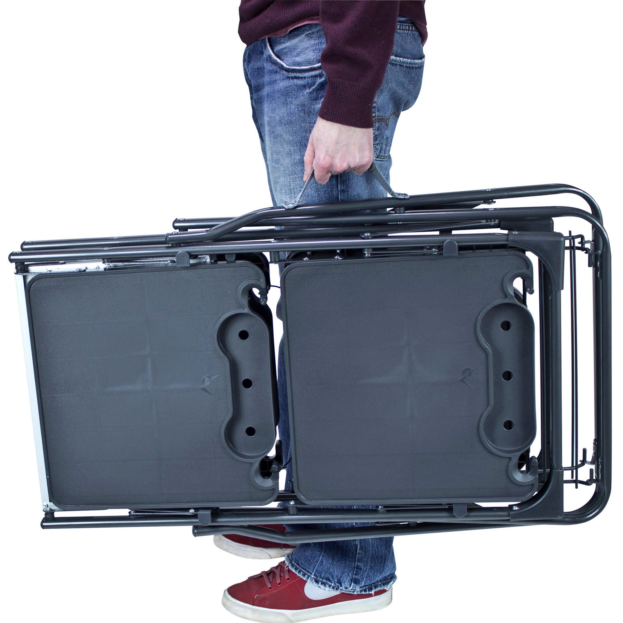 Compact Slim-Fold Cook Station - Portable Camp Kitchen Table Counter Detail