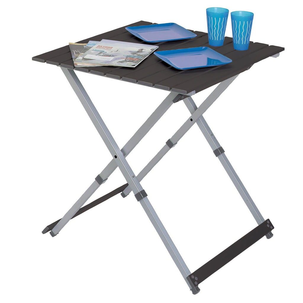 Portable Outdoor Compact Camp Table 25 - Heavy Duty Aluminum Folding Picnic Table Detail
