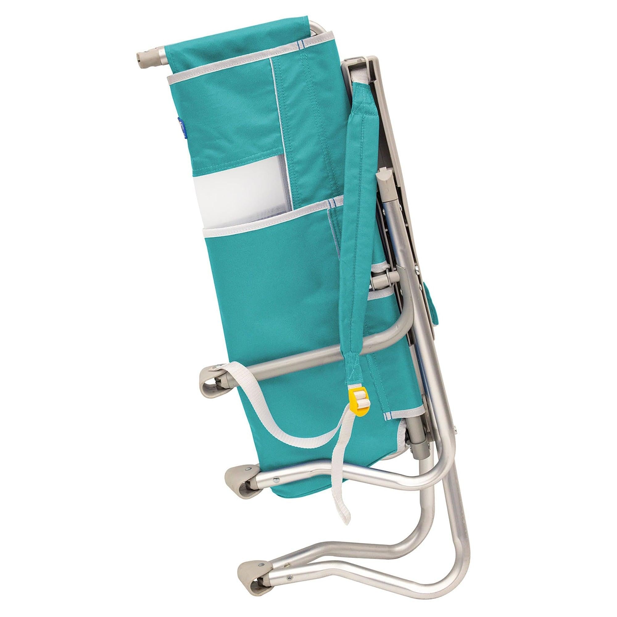 Ergonomic Portable Bi-Fold Beach Chair - Folding Rocking Chair - Perfect for Tailgating Detail