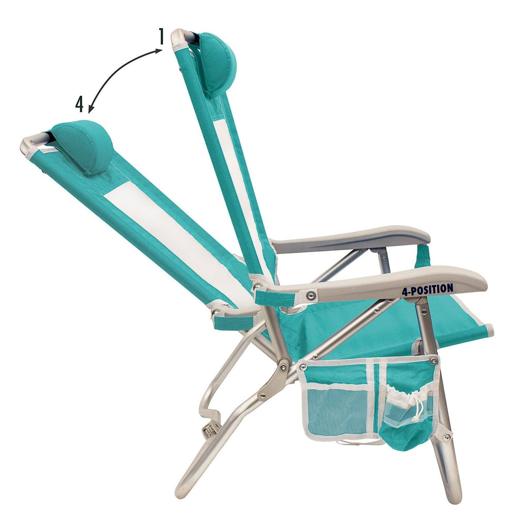 Ergonomic Portable Bi-Fold Beach Chair - Folding Rocking Chair - Perfect for Tailgating Detail