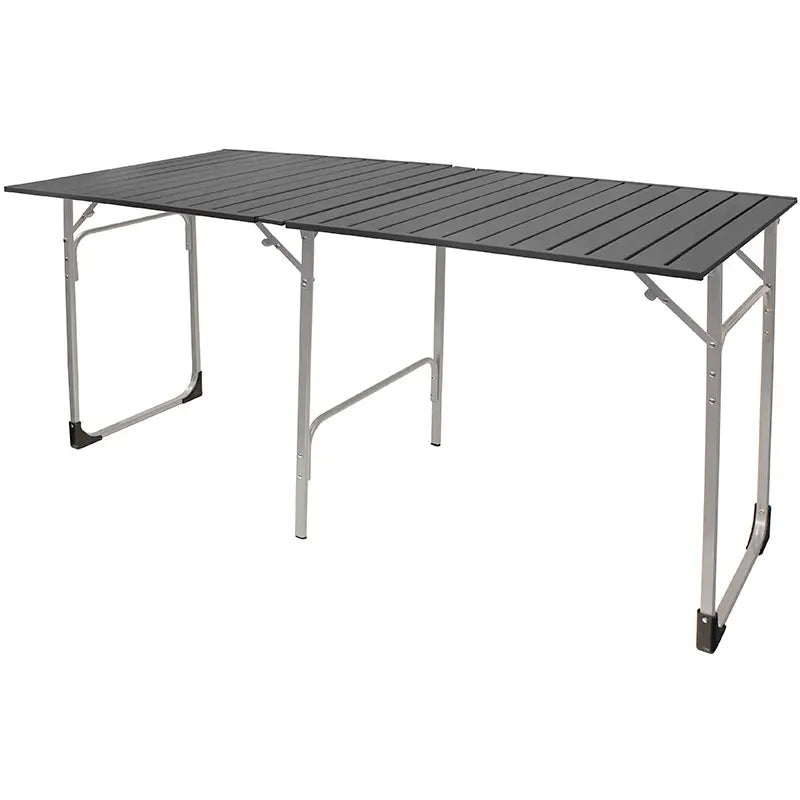 Heavy Duty Slim-Fold Table XL - Portable Camp Kitchen Table Counter - Default Title