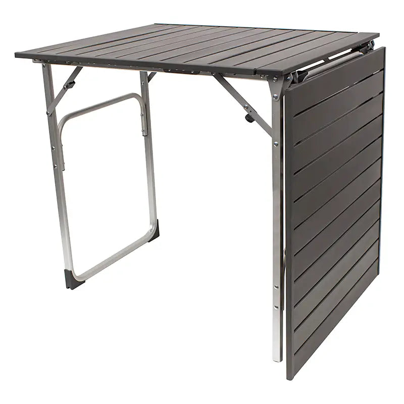 Heavy Duty Slim-Fold Table XL - Portable Camp Kitchen Table Counter Detail