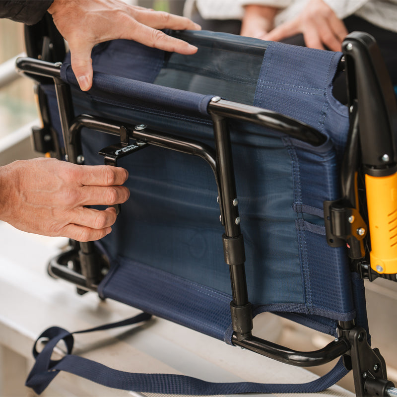 Ultra-Comfortable Stadium Rock-Cliner - Folding Rocking Chair - Perfect for Tailgating Detail