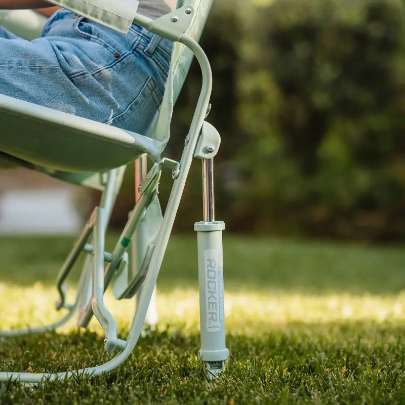 Premium All-Weather Stowaway Rocker - Folding Rocking Chair - Perfect for Tailgating Detail