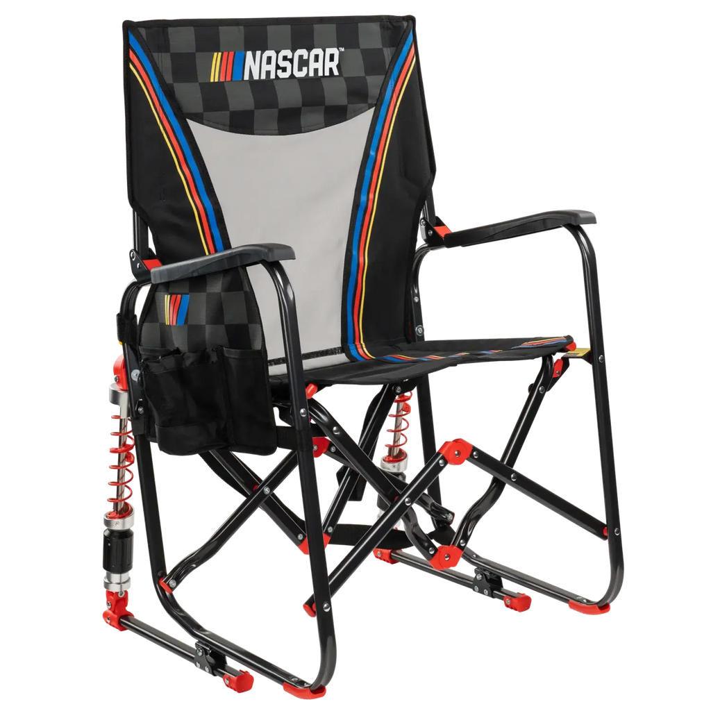 Premium All-Weather Adjustable Rocker - NASCAR - Outdoor Rocking Chairs with Dynamic Comfort Edge - Default Title