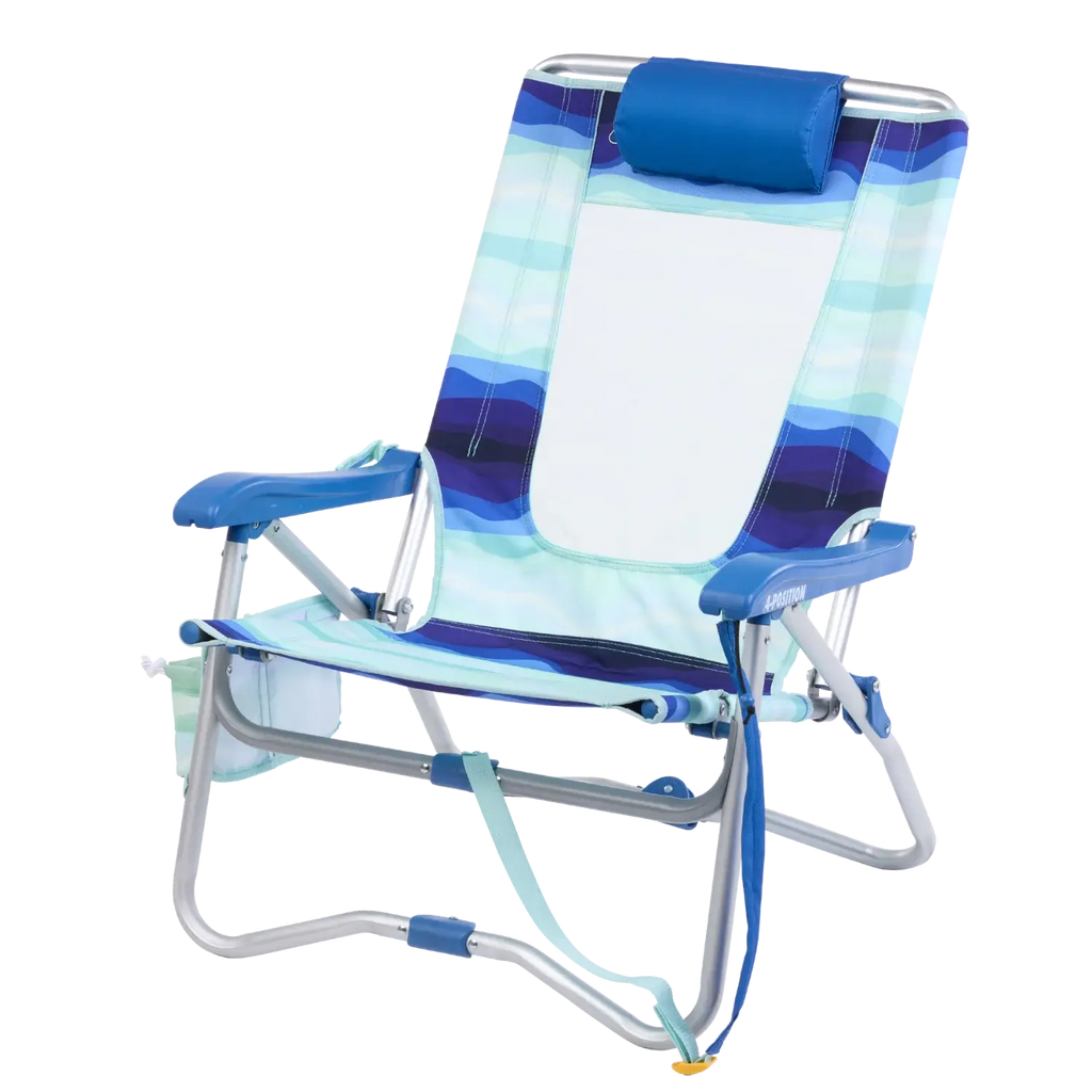 Ergonomic Portable Bi-Fold Beach Chair - Folding Rocking Chair - Perfect for Tailgating Detail