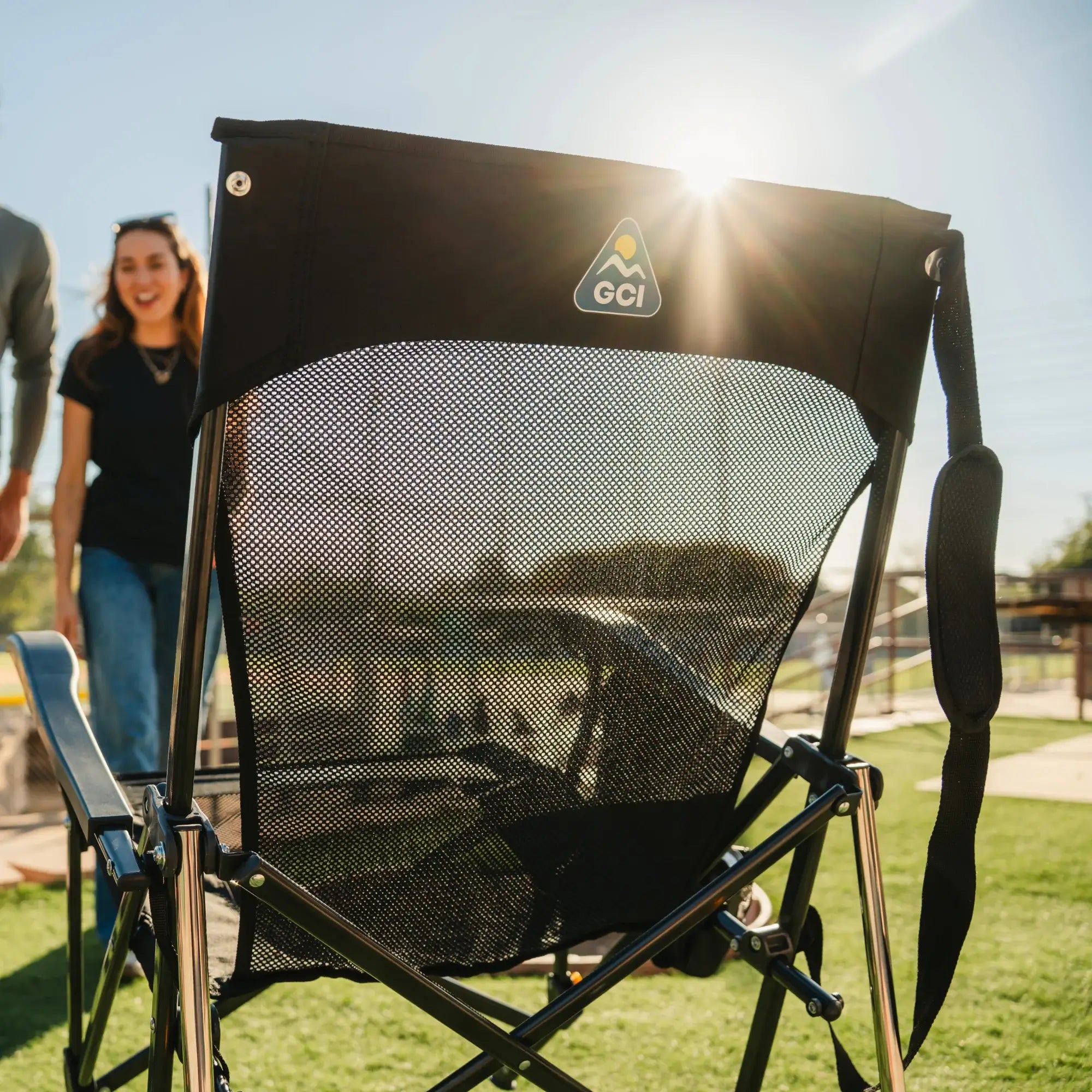 Premium All-Weather BreezeRocker - Outdoor Rocking Chairs with Dynamic Comfort Edge Detail