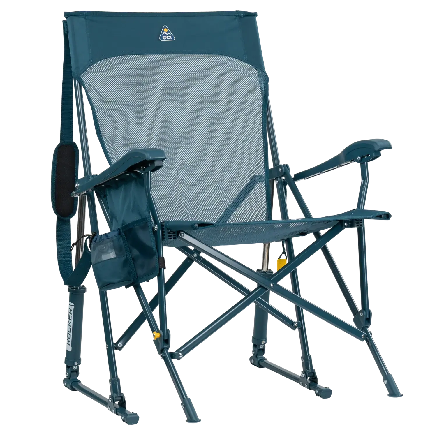 Premium All-Weather BreezeRocker - Outdoor Rocking Chairs with Dynamic Comfort Edge - Teal