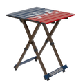Portable Outdoor Compact Camp Table 20 - USA Anniversary Deluxe - Outdoor Cook Station for Tailgating & BBQ - Default Title