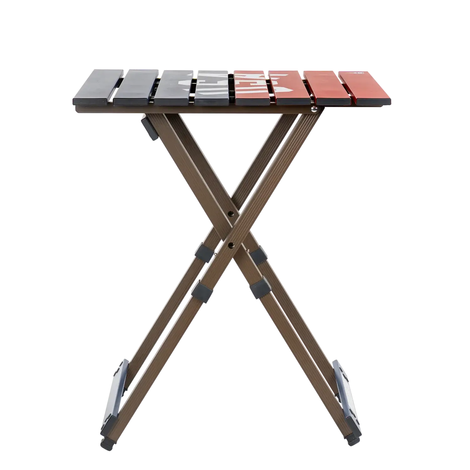 Portable Outdoor Compact Camp Table 20 - USA Anniversary Deluxe - Outdoor Cook Station for Tailgating & BBQ Detail