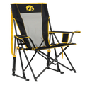 Ultra-Comfortable Comfort Pro Rocker - Iowa Hawkeyes - Camp Rocker Chair for Fishing & Beach Trips - Default Title