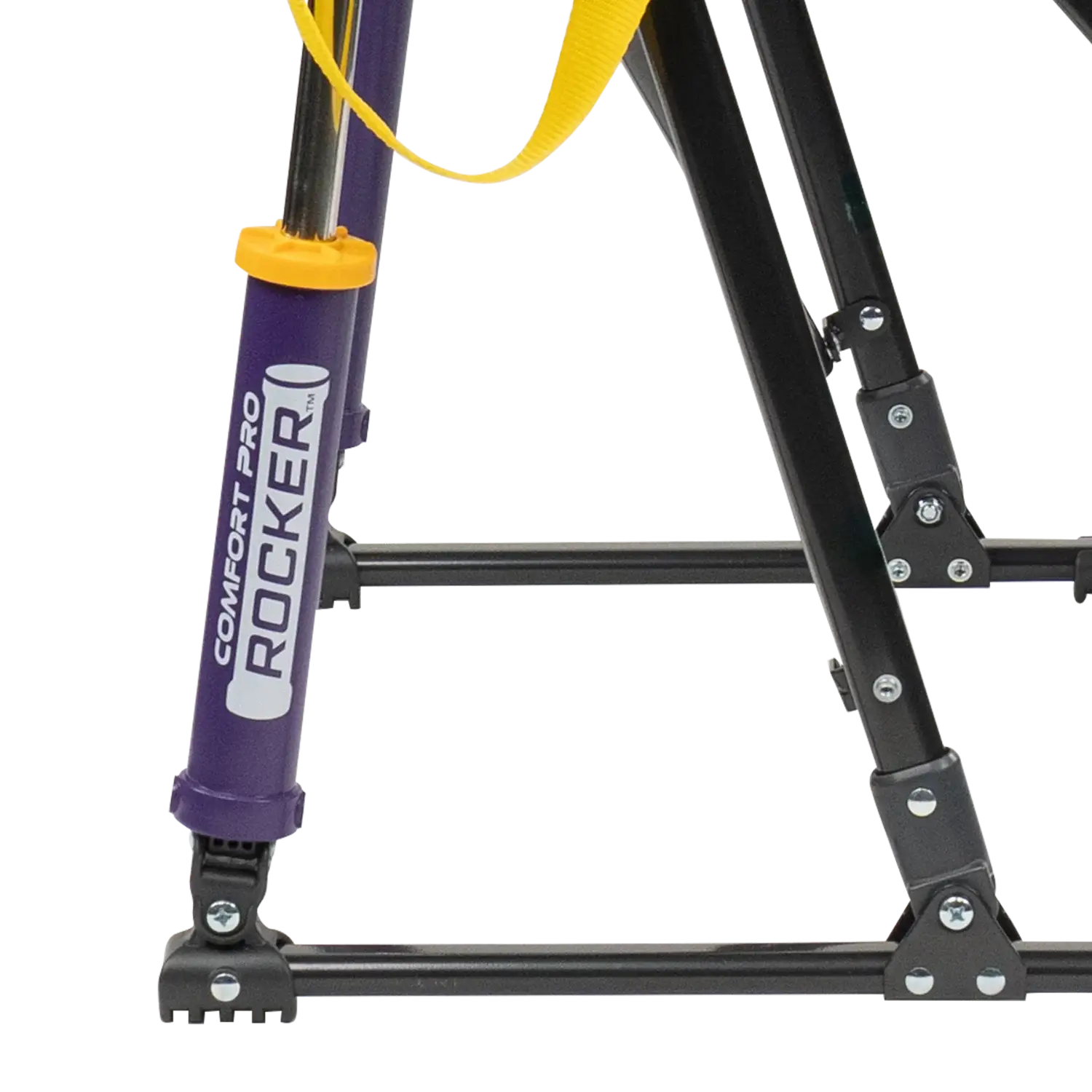 Premium All-Weather Comfort Pro Rocker - LSU Tigers - Folding Rocking Chair - Perfect for Tailgating Detail