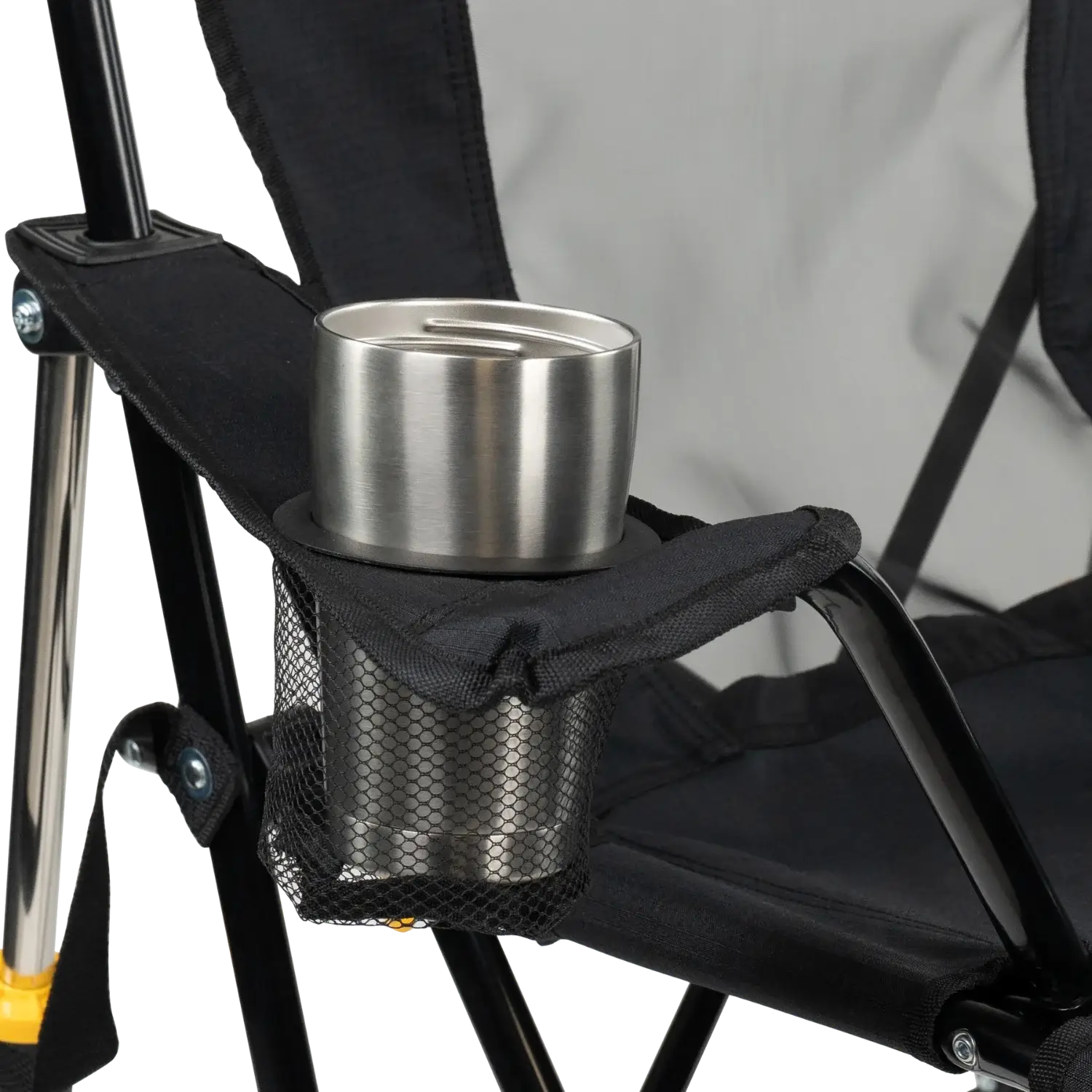 Heavy Duty Comfort Pro Rocker - USC Trojans - Camp Rocker Chair for Fishing & Beach Trips Detail